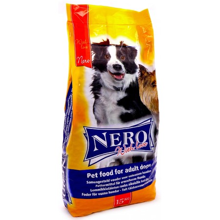 28064c000 Nero Gold Adult Dog Croc Economy with Love сухой корм супер премиум класса для взрослых собак с мясным коктейлем