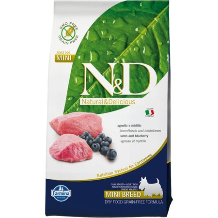 Farmina N&D Dog Lamb & Blueberry Adult Mini - 2