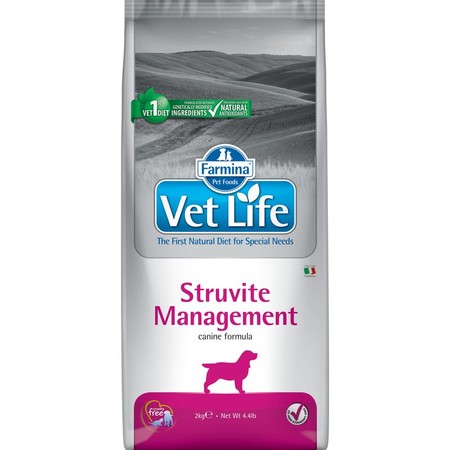 28139c000 Farmina Vet Life Natural Diet Dog Management Struvite - 2 кг