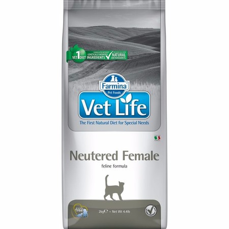 Farmina Vet Life Natural Diet Cat Neutered Female - 2 кг