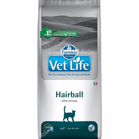28151c000 Farmina Vet Life Natural Diet Cat Hairball - 2 кг