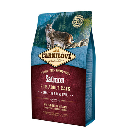 Сухой корм Carnilove Salmon for Adult Cats для взрослых кошек с лососем