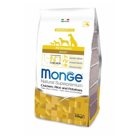 Сухой корм Monge Dog Speciality для собак всех пород курица с рисом и картофелем - 2