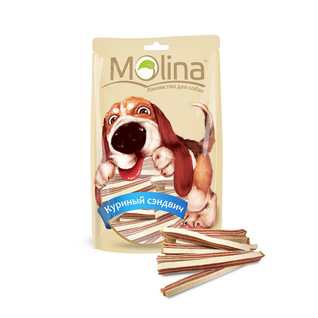 Molina для собак Куриный сэндвич
