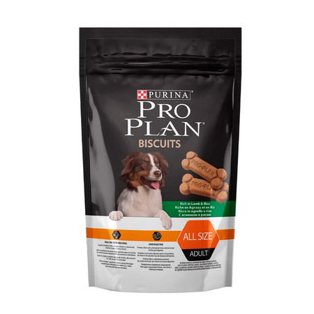 Purina Pro Plan Bisquits лакомство для взрослых собак всех пород с ягненком и рисом - 400 гр