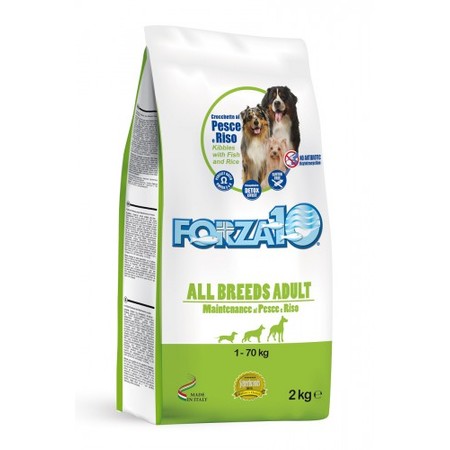 Forza10 Maintenance для взрослых собак всех пород из морской рыбы и риса - 2 кг