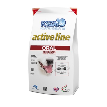 Forza10 Active Line для взрослых собак всех пород с проблемами ротовой полости и верхних дыхательных путей