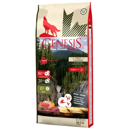 29636c000 Genesis Pure Canada Deep Canyon Adult для взрослых собак всех пород с курицей