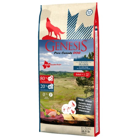 29642c000 Genesis Pure Canada Grand Prairie Adult для взрослых собак всех пород с чувствительным пищеварением с курицей
