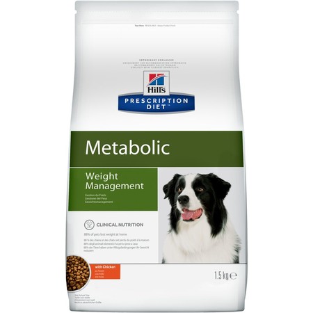 29688c000 Hill's Prescription Diet Metabolic Weight Management сухой диетический корм для собак для достижения и поддержания оптимального веса с курицей - 1