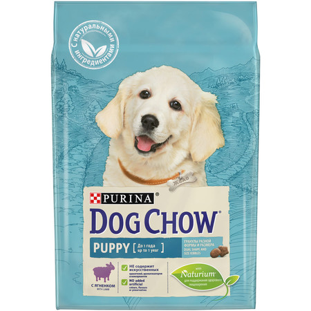 Сухой корм Purina Dog Chow Puppy для щенков до 1 года с ягненком - 2