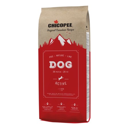 Chicopee Pro Nature Line Active сухой корм для взрослых повышенно активных собак всех пород - 20 кг