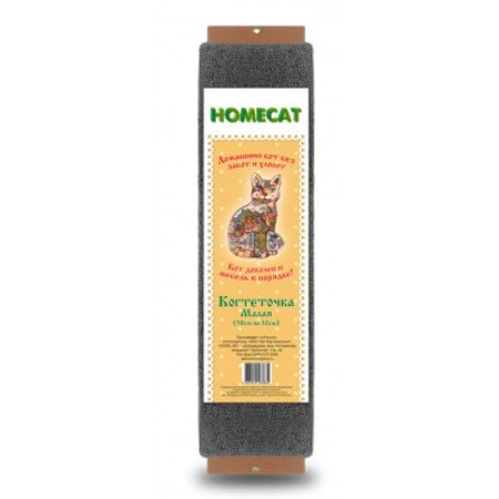 Когтеточка Homecat с кошачьей мятой малая 58х10 см