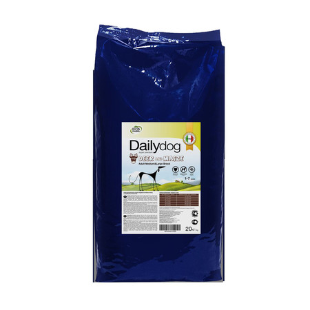 30156c000 Сухой корм Dailydog Adult Medium Large Deer and Maize для взрослых собак средних и крупных пород с олениной и кукурузой
