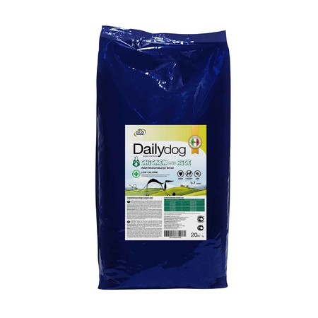 30157c000 Сухой корм Dailydog Adult Medium Large Breed Low Calorie Chicken and Rice для собак средних и крупных пород с курицей и рисом