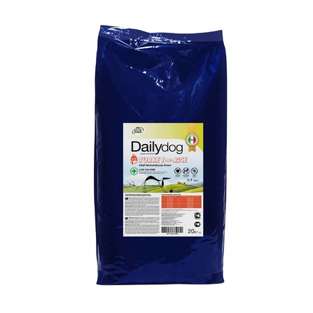 30160c000 Сухой корм Dailydog Adult Medium Large Breed Low Calorie Turkey and Rice для собак средних и крупных пород с индейкой и рисом