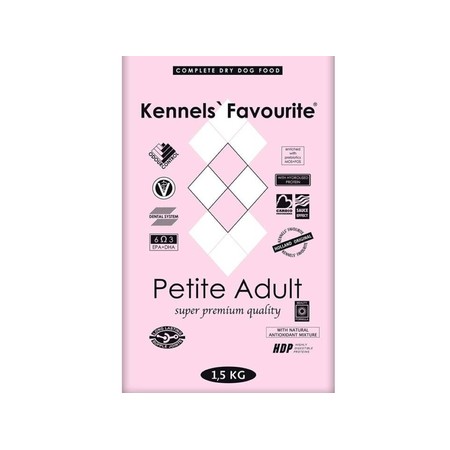 Kennels` Favourite Petite Adult корм для взрослых собак мелких пород с уткой 1