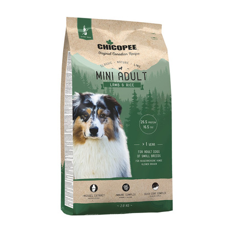 30408c000 Chicopee CNL Mini Adult Lamb & Rice сухой корм для взрослых собак мелких пород с ягненком и рисом - 2 кг