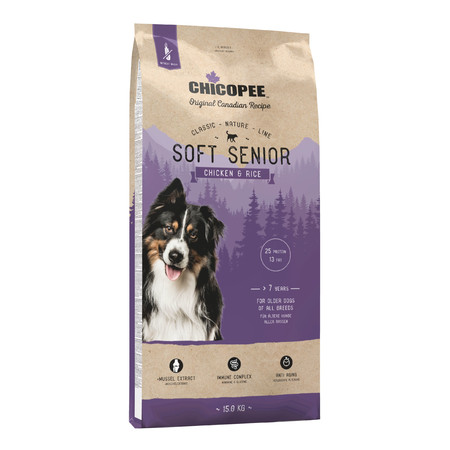 30421c000 Chicopee CNL Soft Senior Chicken & Rice полувлажный корм для пожилых собак всех пород старше 7 лет с курицей и рисом