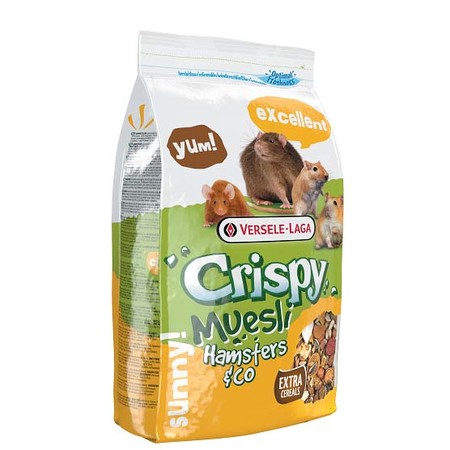 Versele-Laga корм для хомяков и других грызунов Crispy Muesli Hamsters & Co