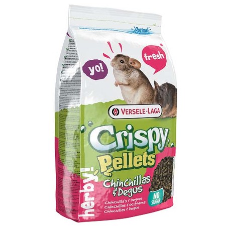 Versele-Laga корм для шиншилл и дегу Crispy Pellets Chinchillas & Degus гранулированный 1 кг