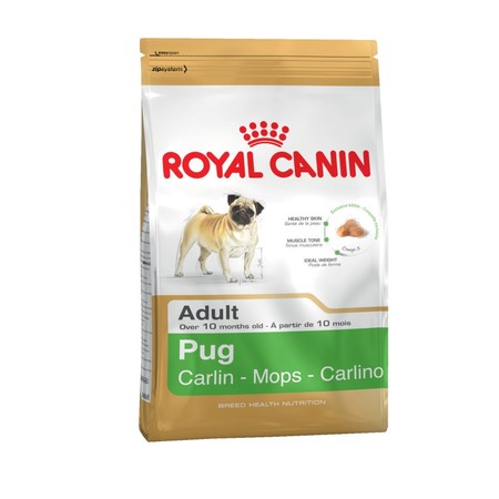 Royal Canin Pug Adult для собак породы Мопс 1.5 кг