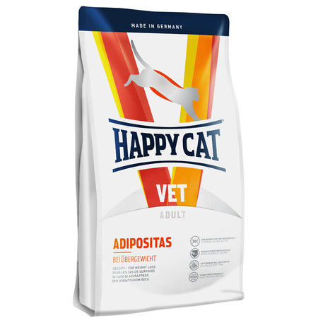30821c000 Сухой корм Happy Cat Adipositas для кошек с избыточным весом с домашней птицей