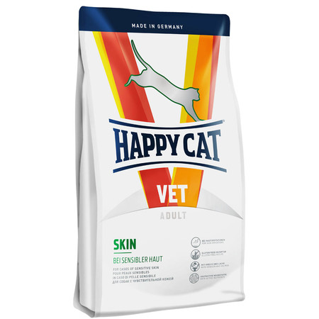 30828c000 Сухой корм Happy Cat Skin для кошек с чувствительной кожей с олениной - 1