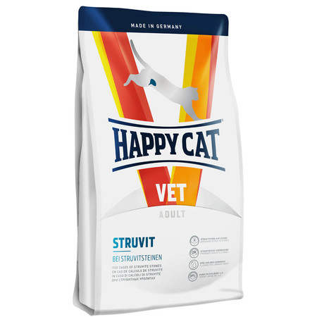 30831c000 Сухой корм Happy Cat Struvit для кошек при образовании струвитов с домашней птицей