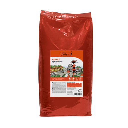 30944c000 Dailycat Casual Line Adult Steri Lite Turkey корм для стерилизованных кошек с индейкой