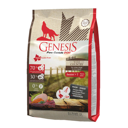 31009c000 Genesis Pure Canada Wide Country Senior для пожилых собак всех пород с мясом гуся