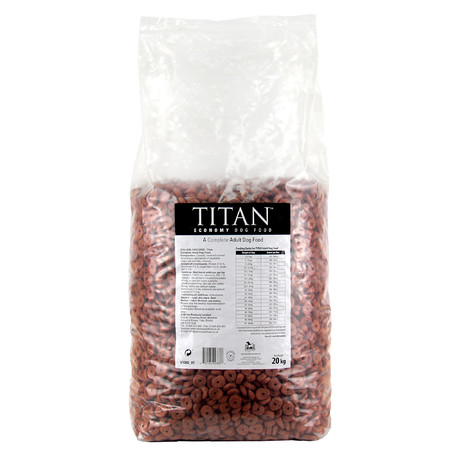 TITAN Economy Adult Dog Food корм для взрослых собак всех пород - 20 кг