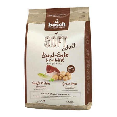 31038c000 Полувлажный корм Bosch Soft для взрослых собак всех пород с чувствительным пищеварением