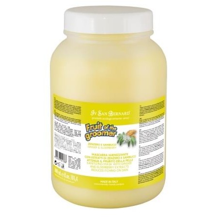 Iv San Bernard Fruit of the Grommer Ginger&Elderbery Восстанавливающая маска с противовоспалительным эффектом 3 л