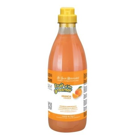 Iv San Bernard Fruit of the Grommer Orange Шампунь для слабой выпадающей шерсти с силиконом 1 л