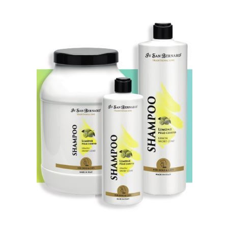Iv San Bernard Traditional Line Lemon Шампунь для короткой шерсти 500 мл