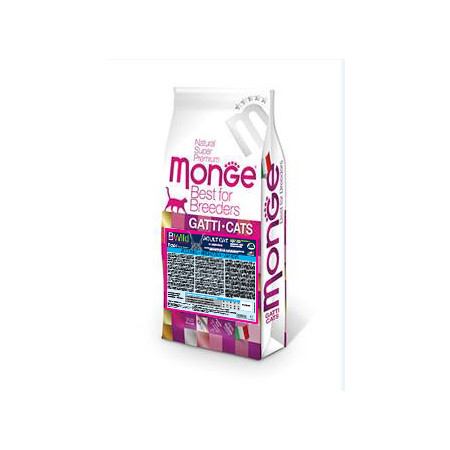 Сухой корм Monge BWild Cat Anchovies для взрослых кошек с анчоусами