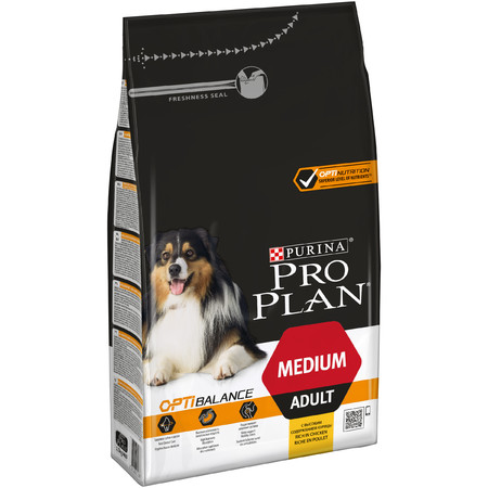 Purina Pro Plan сухой корм для взрослых собак средних пород с курицей и рисом - 1.5 кг