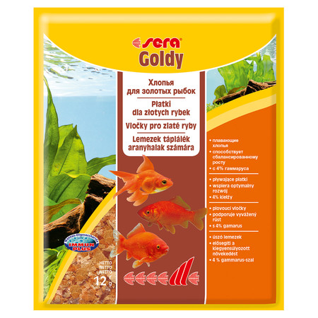Sera Goldy Корм для золотых рыб в хлопьях - 12 г