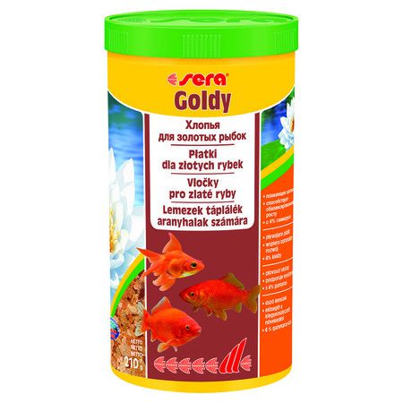 Sera Goldy Корм для золотых рыб в хлопьях - 1 л