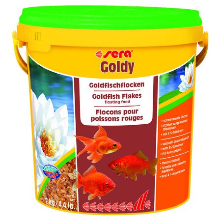 Sera Goldy Корм для золотых рыб в хлопьях