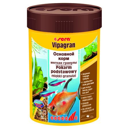 Sera Vipagran Корм для рыб основной в гранулах - 100 мл