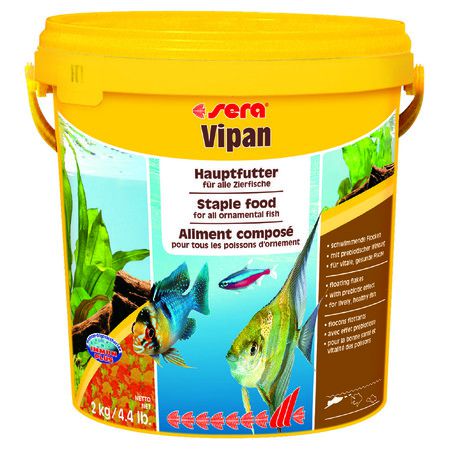 Sera Vipan Корм для рыб основной в хлопьях - 2 кг