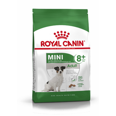 31706c000 Royal Canin Mini Adult 8+ сухой корм для взрослых собак мелких пород старше 8 лет - 2 кг