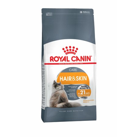 31727c000 Royal Canin Hair & Skin Care сухой корм для взрослых кошек с проблемной шерстью и чувствительной кожей - 0