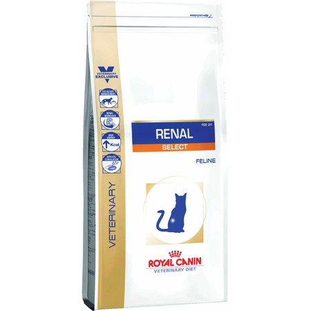 31733c000 Royal Canin Renal Select сухой корм для взрослых кошек с хронической почечной недостаточностью - 0