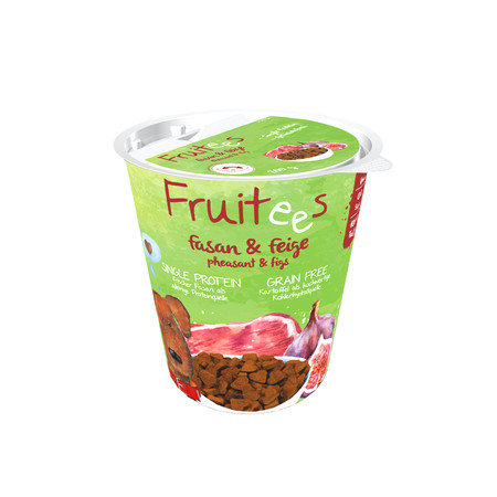 31812c000 Bosch Fruitees полувлажное лакомство для собак с аллергией и пищевой непереносимостью с фазаном и инжиром - 200 г