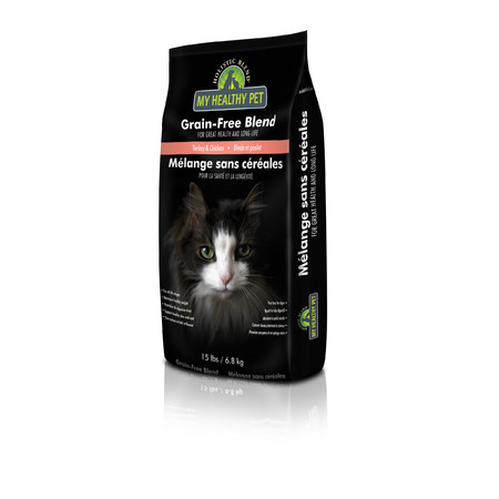 Holistic Blend Cat Grain-Free Blend беззерновой сухой корм для кошек с индейкой и цыпленком