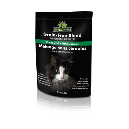 Holistic Blend Cat Grain-Free Blend беззерновой сухой корм для кошек с морской рыбой 5 видов - 3