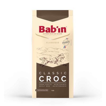 Сухой корм Babin Classique Classic Croc для взрослых собак всех пород умеренной активности на основе курицы и утки - 20 кг